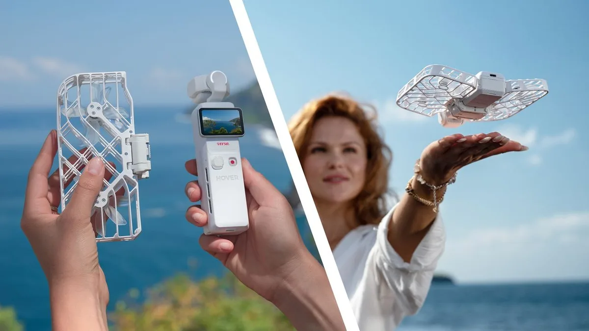HoverAir’s ingenious self-flying drone can transform into a pocket gimbal camera — and unlike DJI drones, it just got FCC approval in the US