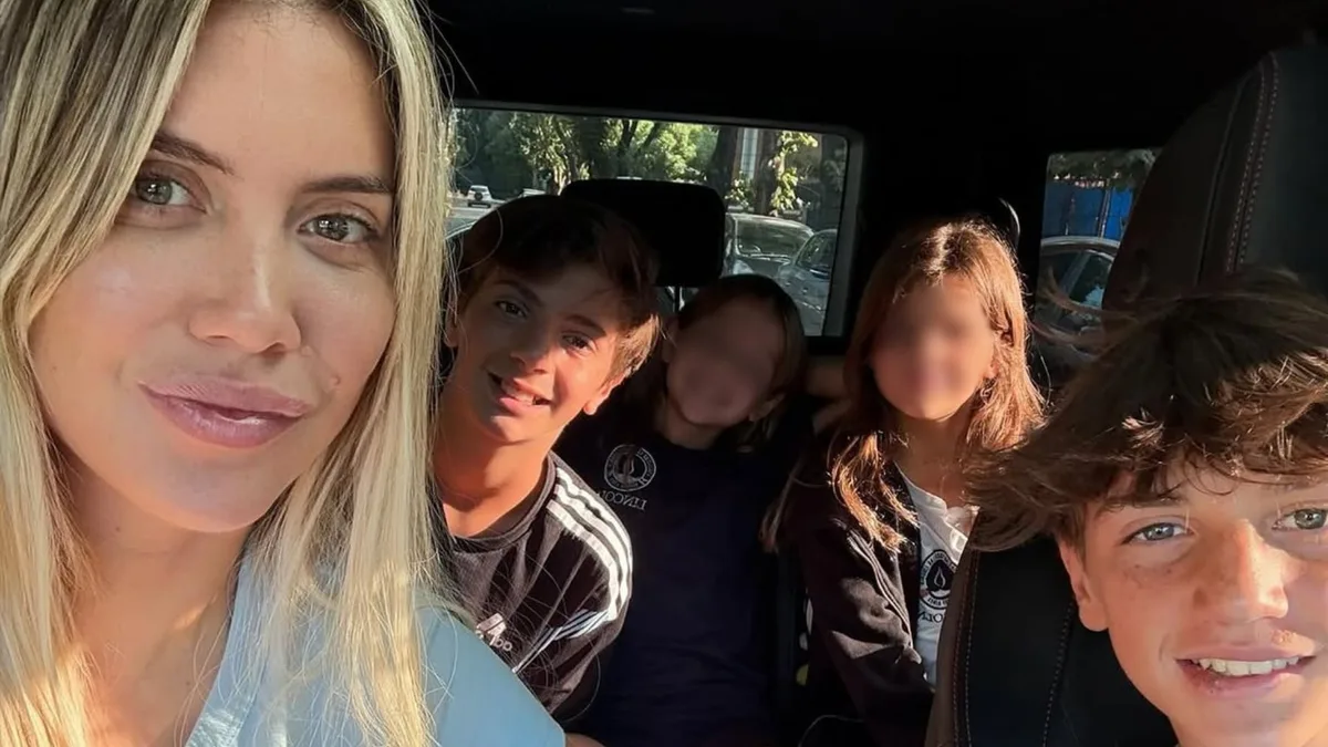 Wanda Nara celebró el Día del Niño con sus 5 hijos en el lugar más entretenido: “Siempre serán mis chiquitos”
