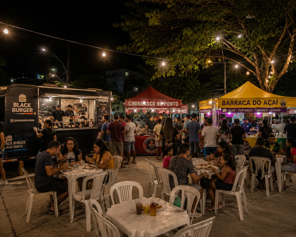 Qual é o Melhor Point de Comida de Rua da Grande Vitória? Vote na enquete!