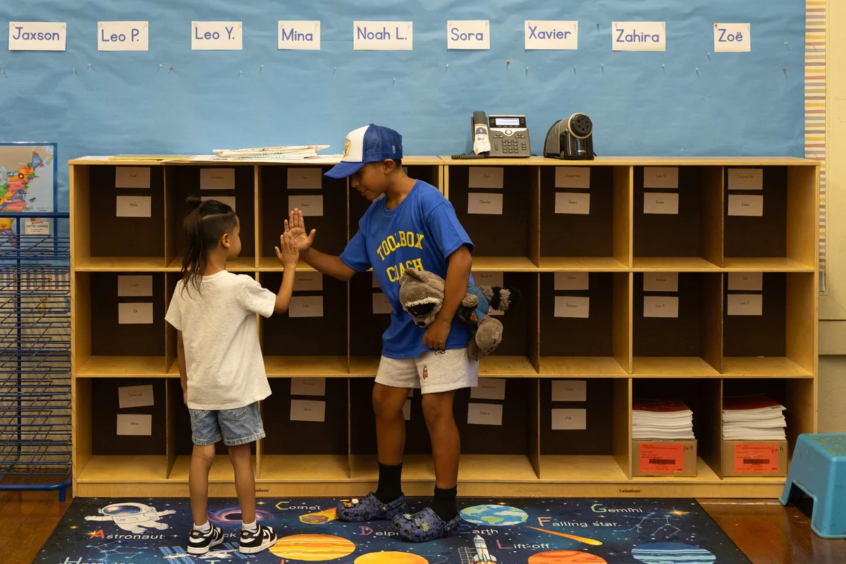 The first day of school: Bells, bikes, buses and big feelings