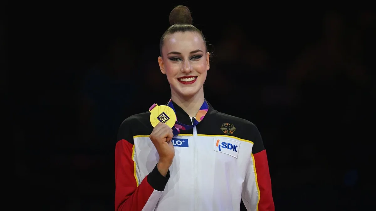 Rhythmische Sportgymnastik: Titel-Dreierpack: Varfolomeev rockt die Heim-WM