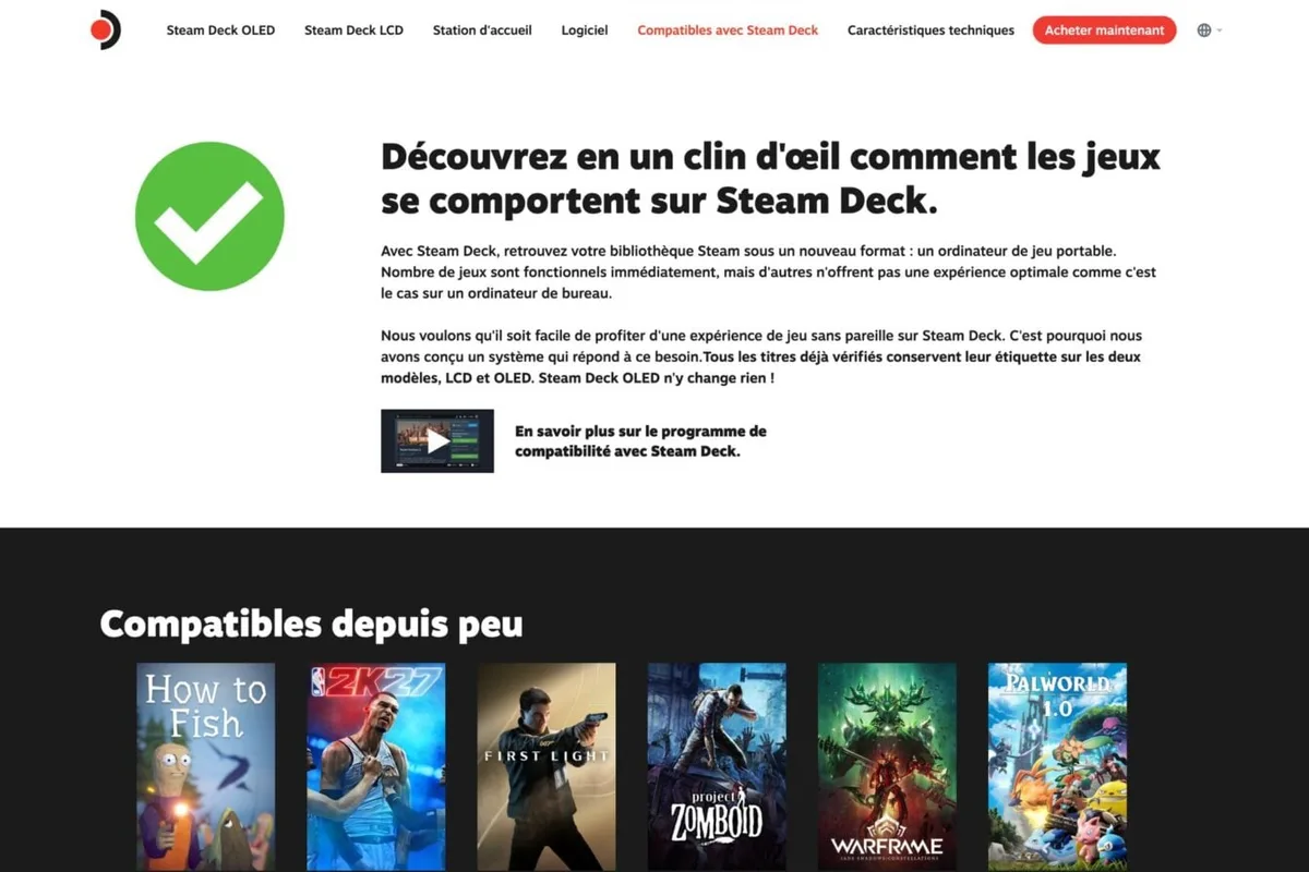 Le Steam Deck passe la barre des 30 000 jeux « compatibles » : un chiffre à prendre avec des pincettes