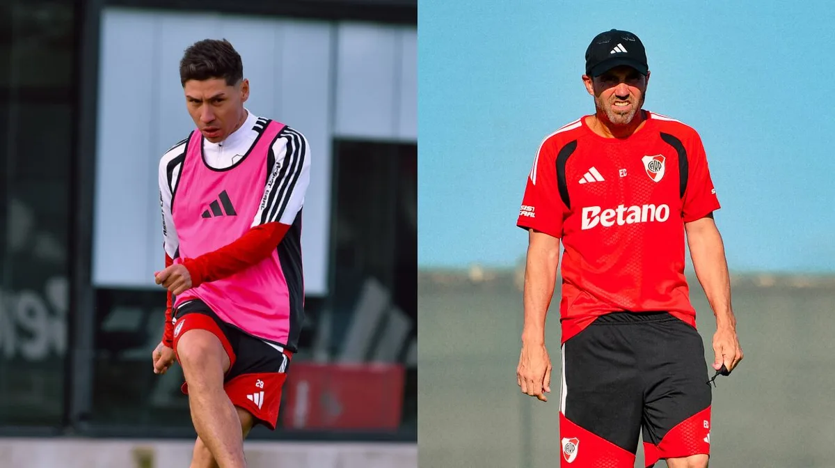 Los tres jugadores que recupera Coudet para afrontar un partido clave para River por la Copa Sudamericana