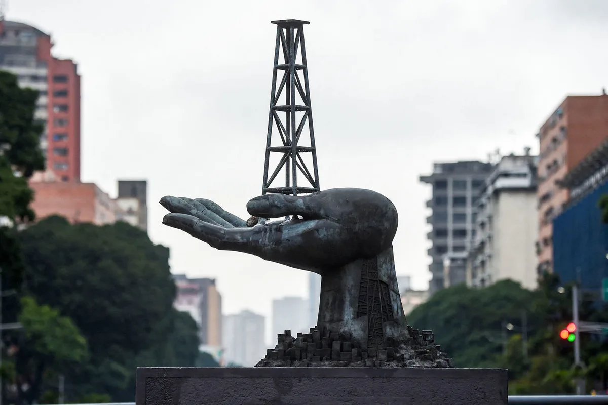 Trump says U.S. has struck deal with Venezuela to take control of 65 billion barrels of oil reserves