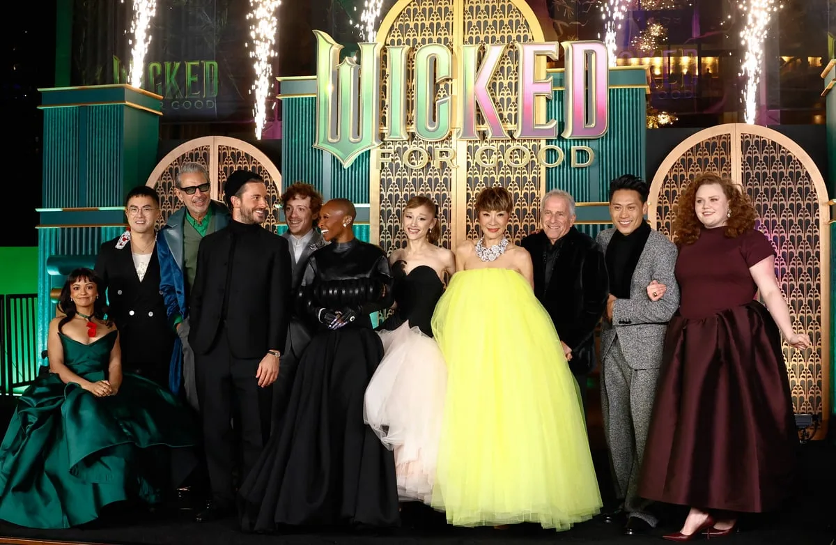 Ariana Grande's Wicked co-star Jonathan Bailey cheers on singer at London O2 finale