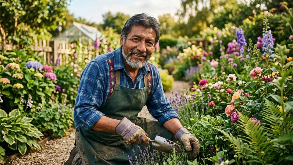Pedro Martínez, jardinero en Estados Unidos con 13 años de experiencia: “Se paga 22 dólares la hora y se gana 900 a la semana”