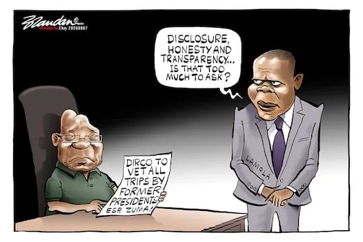 TOM EATON | At 84 Zuma can still count on volunteers to be hypnotised