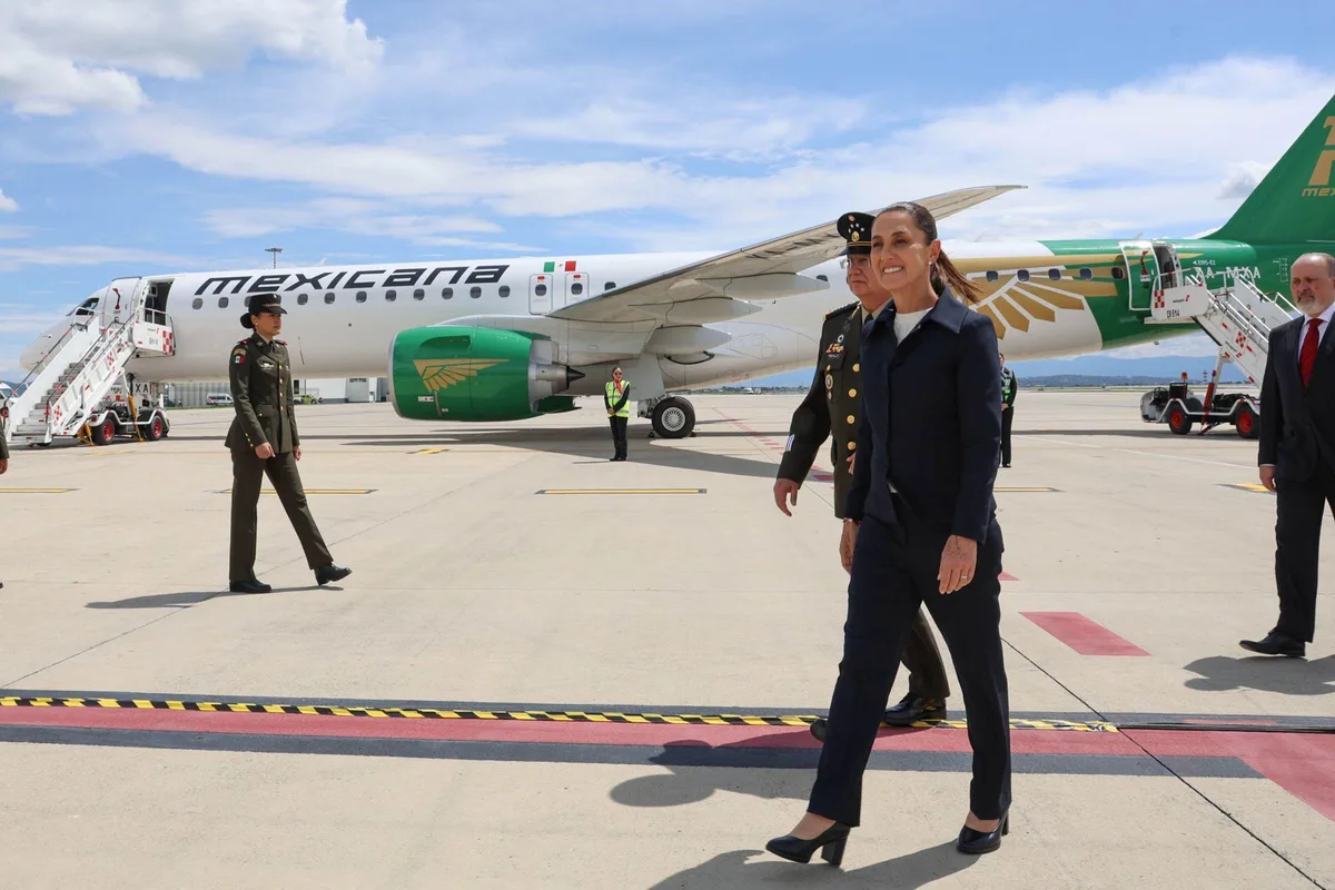 Sheinbaum reconoce que Mexicana aún no llega a punto de equilibrio
