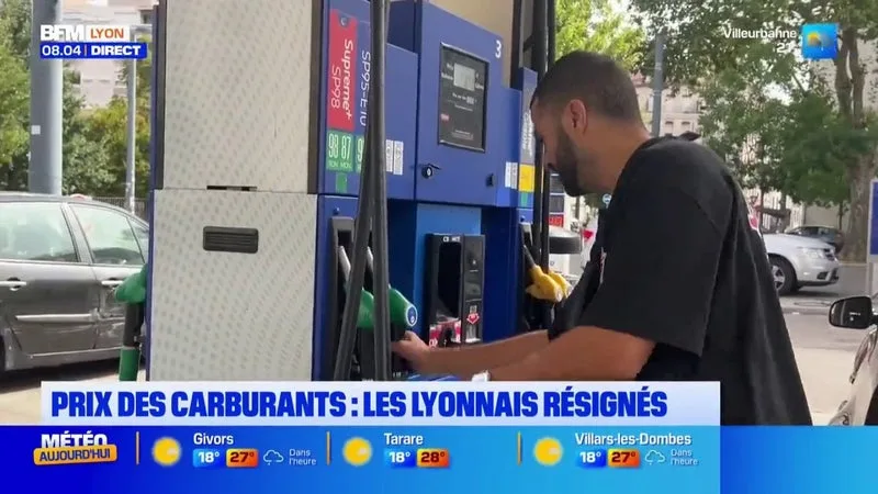 Avec l'augmentation des prix du carburant, les Lyonnais sont inquiets pour leur budget
