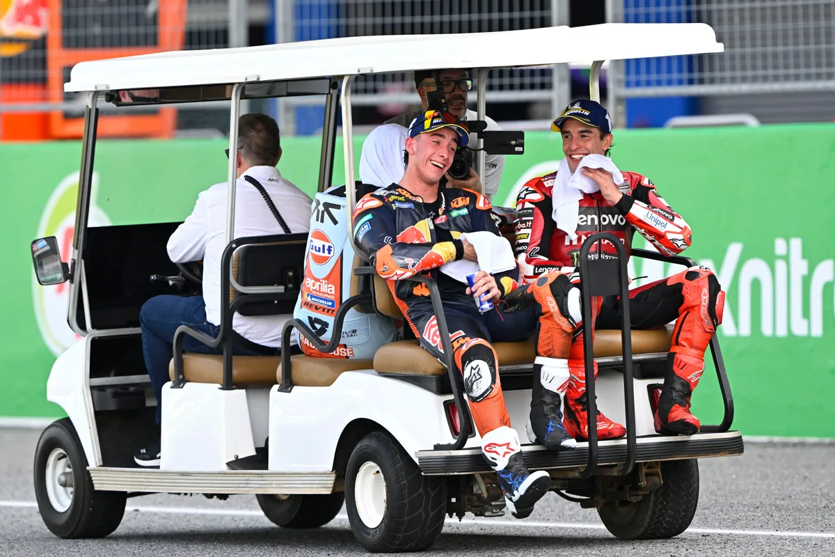 Márquez pone el foco en Acosta
