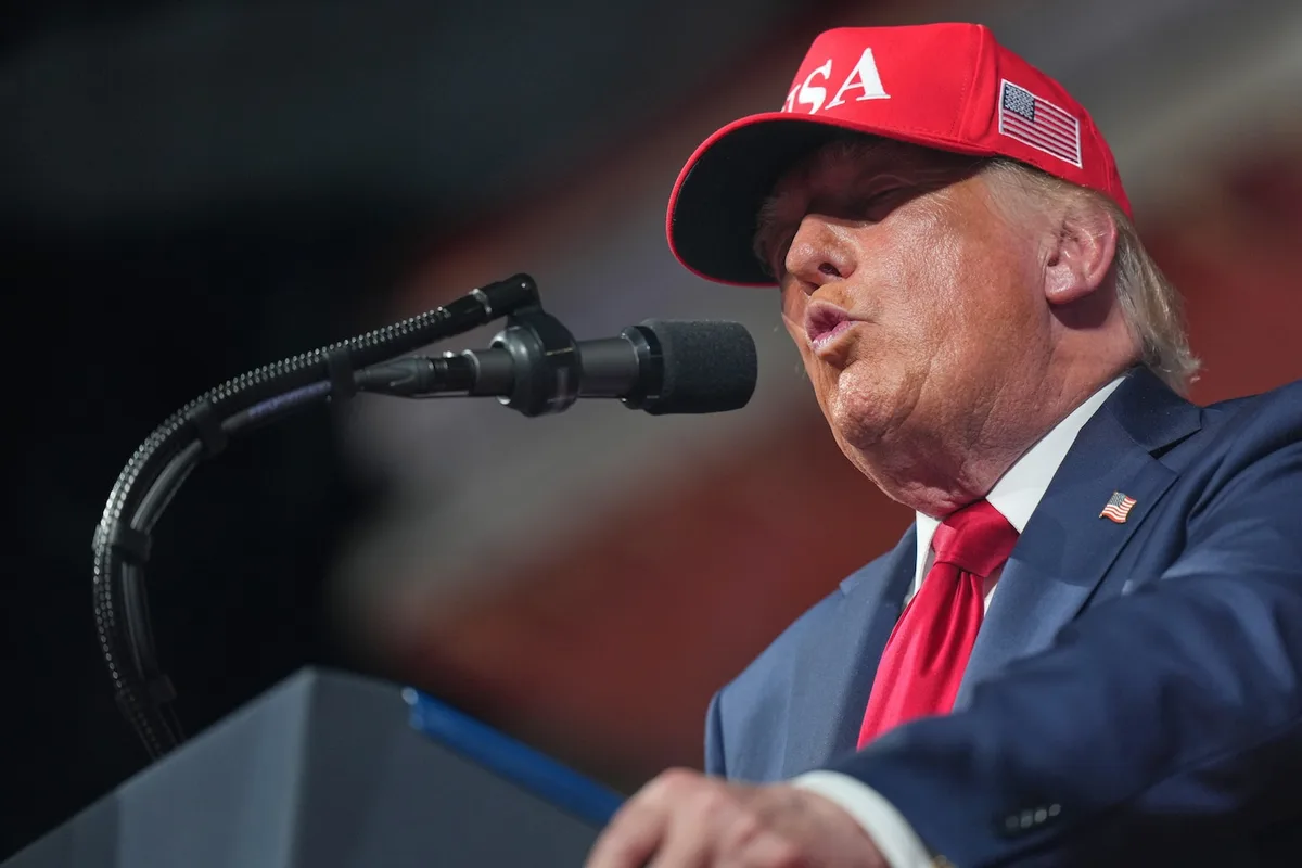 Trump emphasizes crime in midterm push in North Carolina