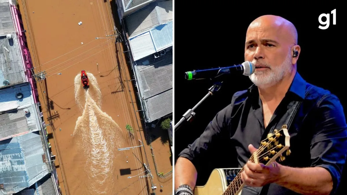 Rick compôs música para as vítimas da enchente do RS em 2024