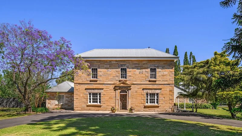 Former NSW opposition leader lists renovated convict-built home for $13m
