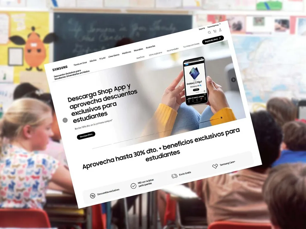Cómo comprar productos Samsung aún más baratos: hasta 30% de descuento si eres estudiante