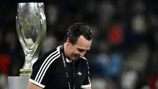 ¡Sigue la maldición! Unai Emery vuelve a perder una final de la Supercopa