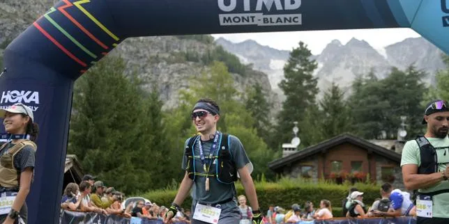 Un mini Ultra-Trail du Mont-Blanc pour les participants à un projet scientifique
