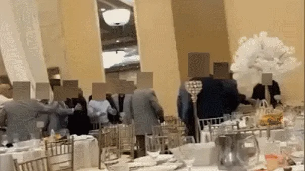 Wild Ohio wedding brawl leaves guests injured as man allegedly threatens crowd with butter knife