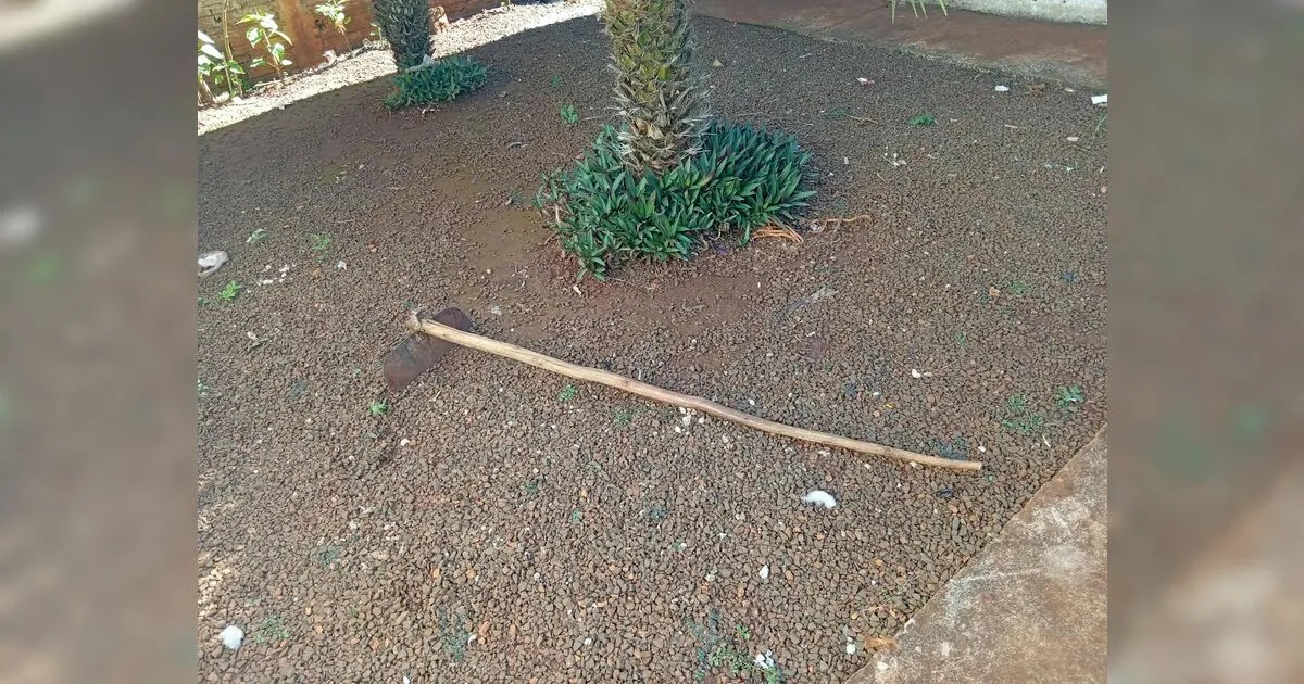Com sinais de embriaguez, homem ameaça filha com enxada e acaba detido pela GCM em Apucarana