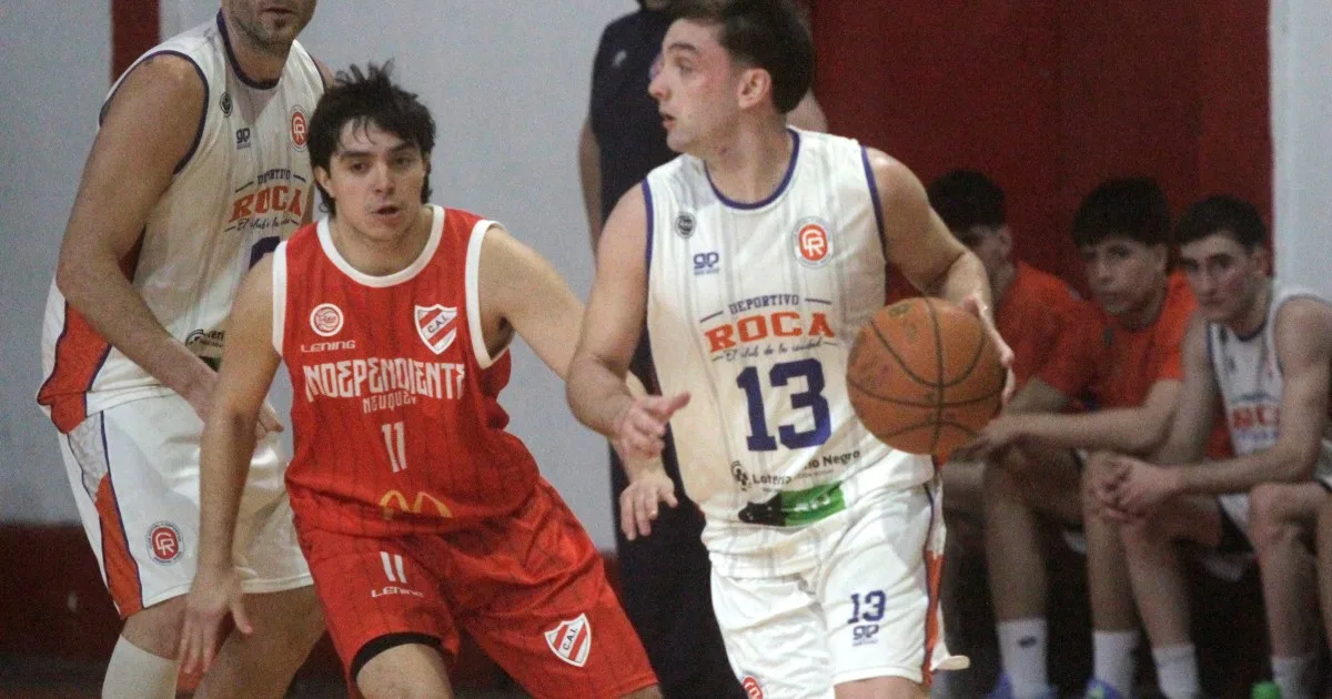 Depo Roca vs. Depo Viedma juegan por la Copa diario Río Negro, en el Gimena Padín
