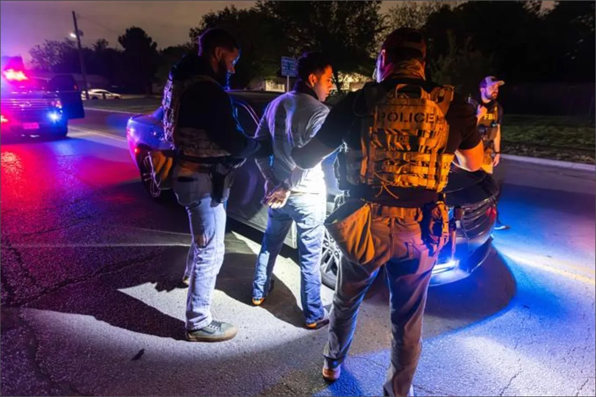 Es oficial: Texas, California y Florida lideran los estados con más redadas y detenciones migratorias del ICE
