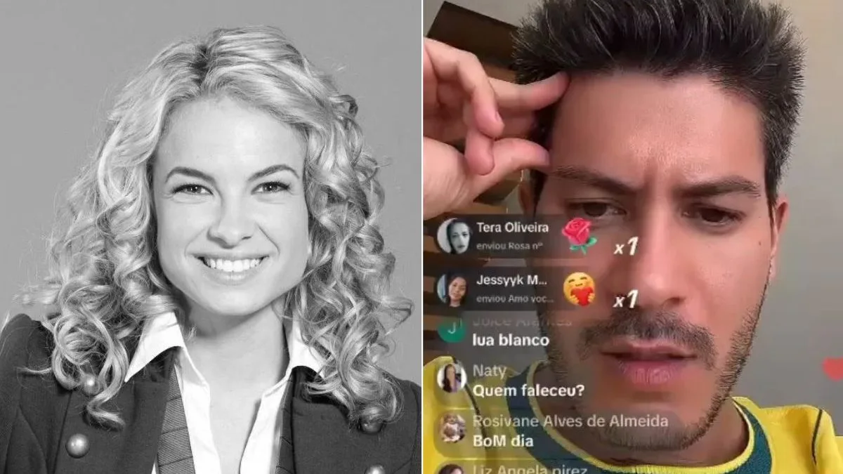 Arthur Aguiar descobre morte de Lua Blanco durante live no TikTok: ‘Como assim, gente?’