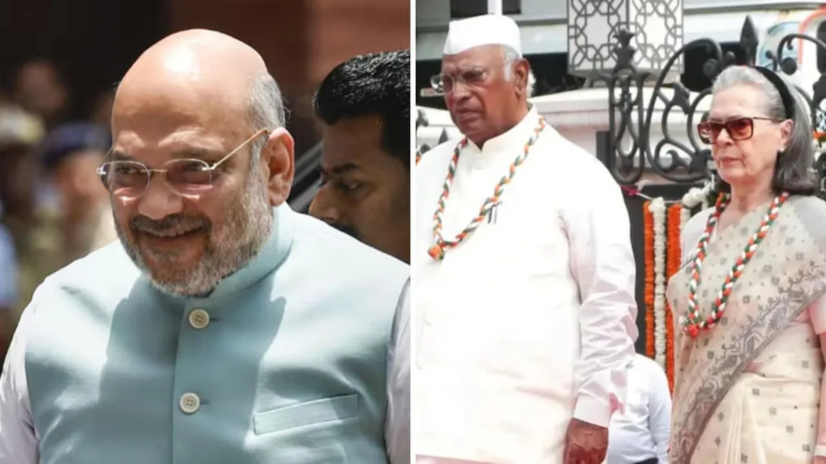 "Country Won't Forgive": Amit Shah To Sonia Gandhi Over Vande Mataram Row