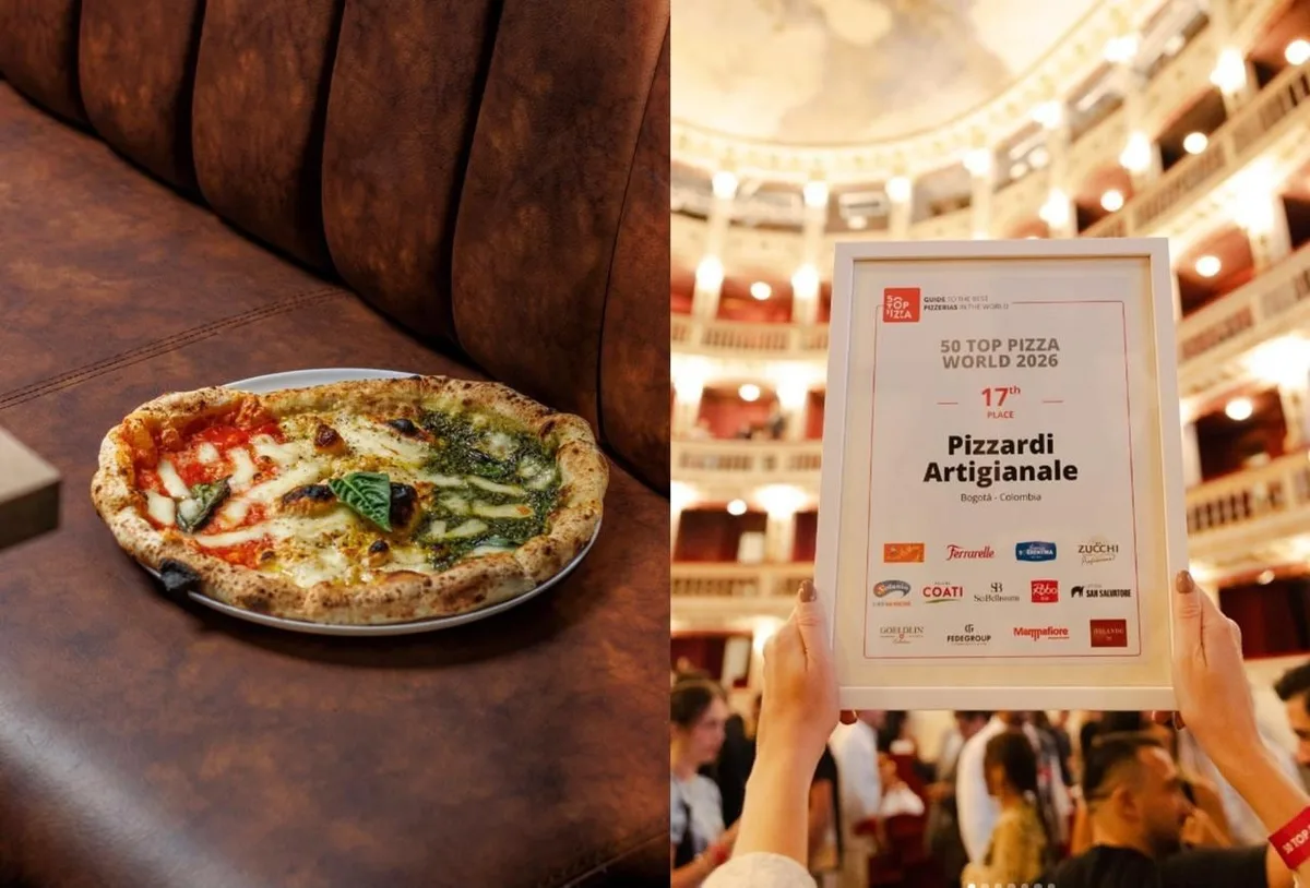 La pizzería colombiana que se ubicó entre las 20 mejores del mundo: así fue su reconocimiento en Italia