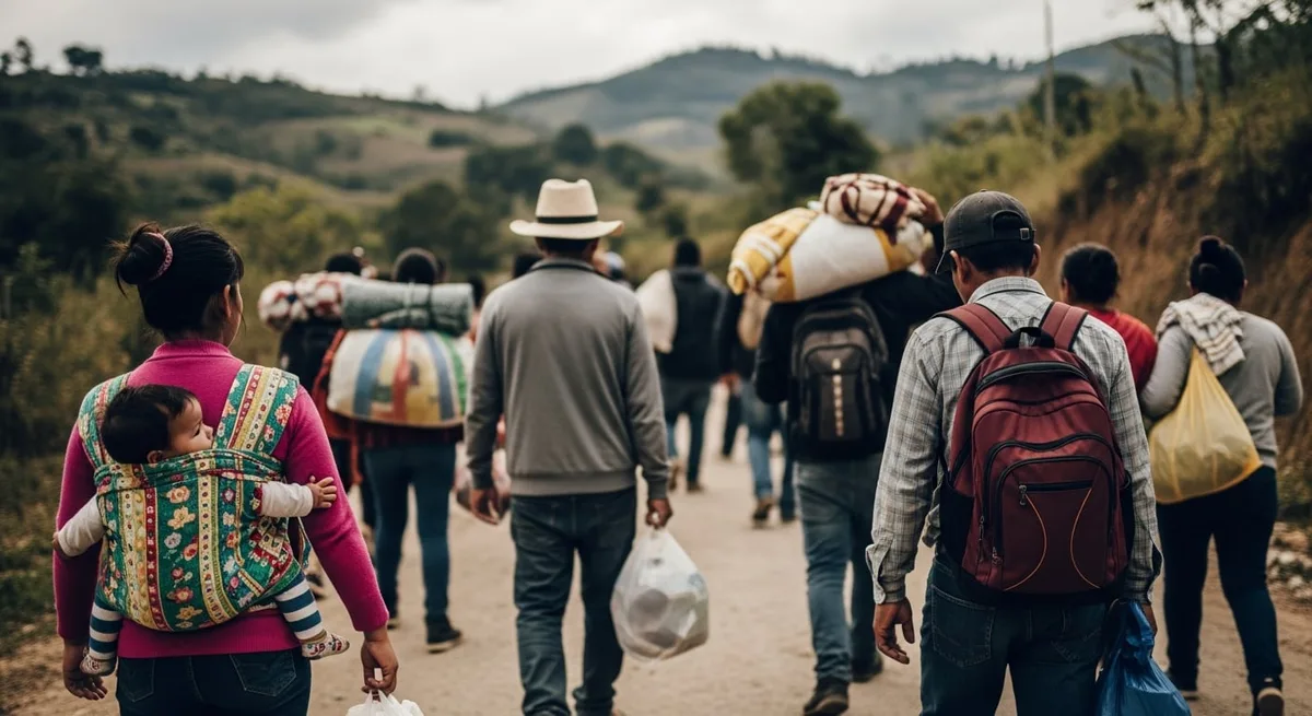Más de 100 Emberá Katío llegan desplazados a Medellín tras huir de la violencia en Chocó