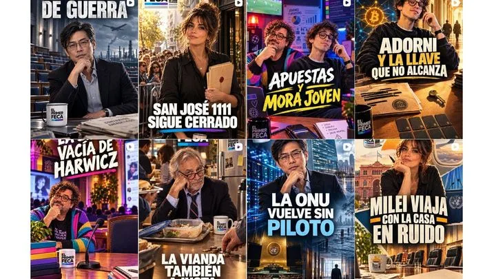 En Argentine, le programme d'informations 100% IA 'El Primer Feca' hérisse les journalistes