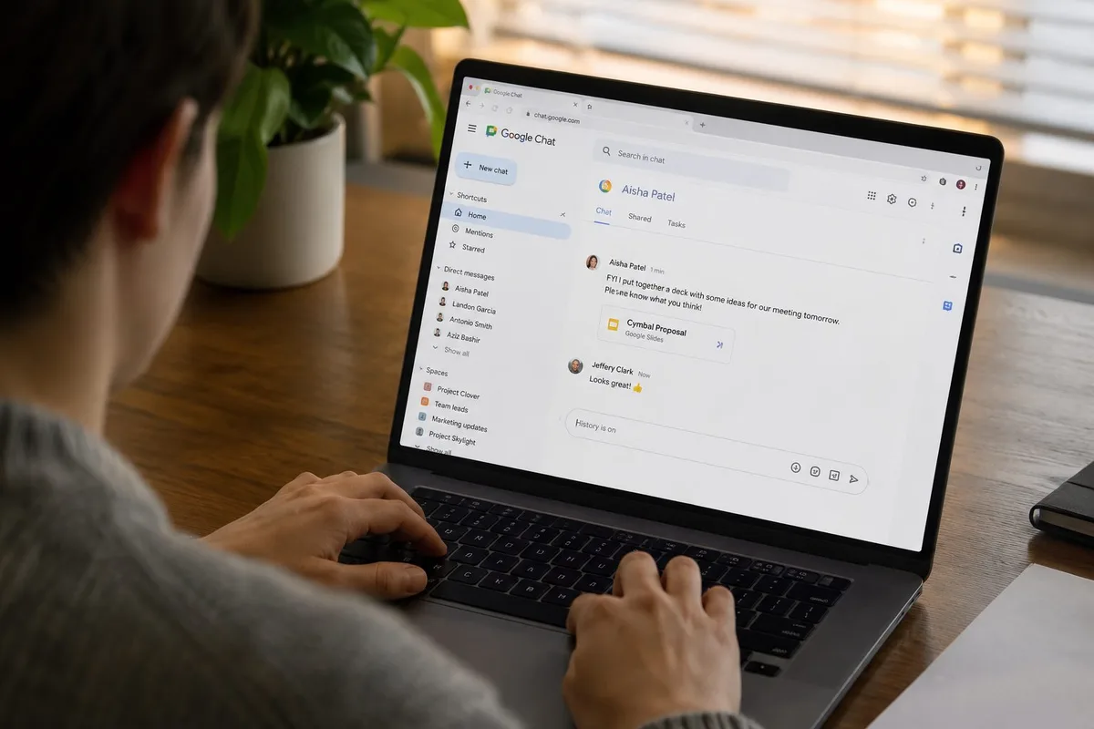Google Chat sufrió una interrupción "intermitente" del servicio