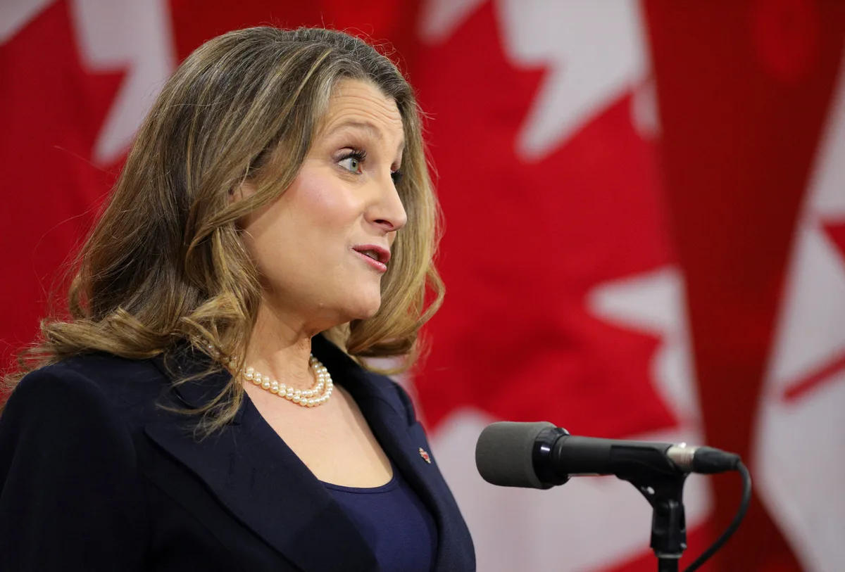 The Freeland chronicles: She stared down a President and took down a Prime Minister
