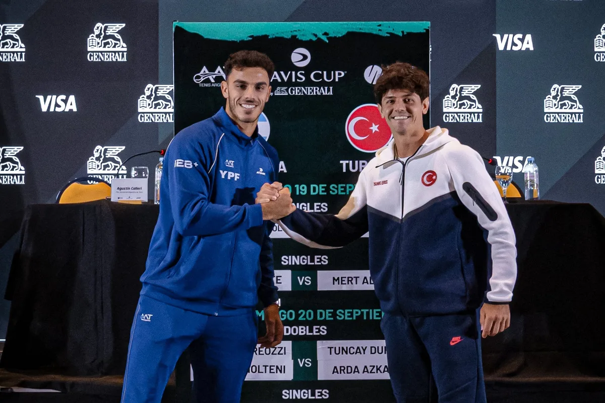 Horarios de los partidos de Argentina vs. Turquía, por la Copa Davis 2026