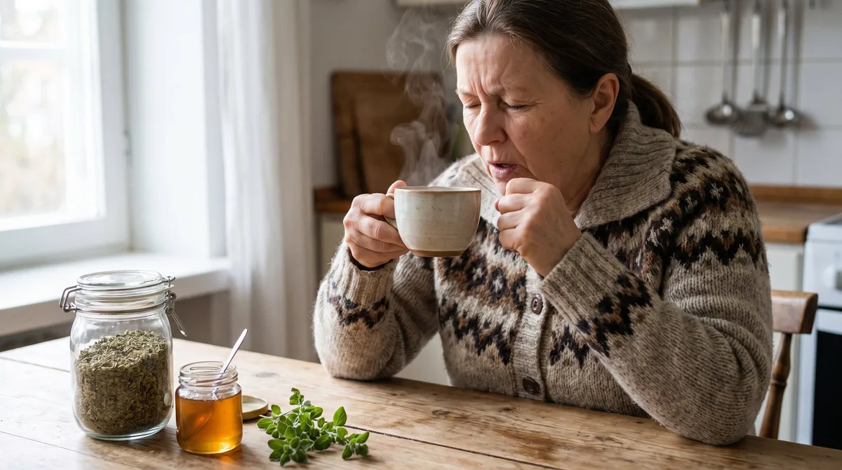 Té de orégano, la infusión tradicional para el alivio de las vías respiratorias