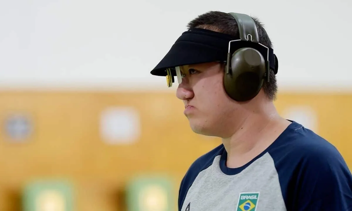 Felipe Wu e Tatiana Diniz conquistam a prata na Pistola de Ar 10m em Santa Fé