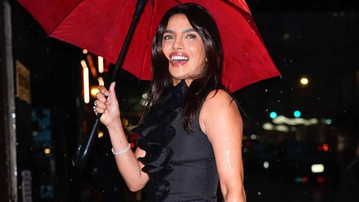 Priyanka Chopra stuns in a black maxi dress worth Rs 14 lakh at 'The Cycle Of Love' premiere in New York