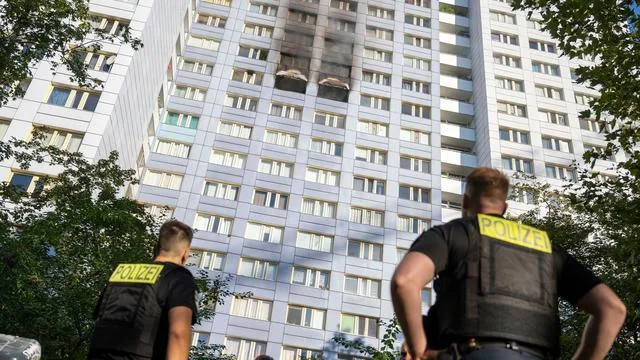 Berlin-Friedrichshain: Grund für Hochhausbrand war wohl technischer Defekt
