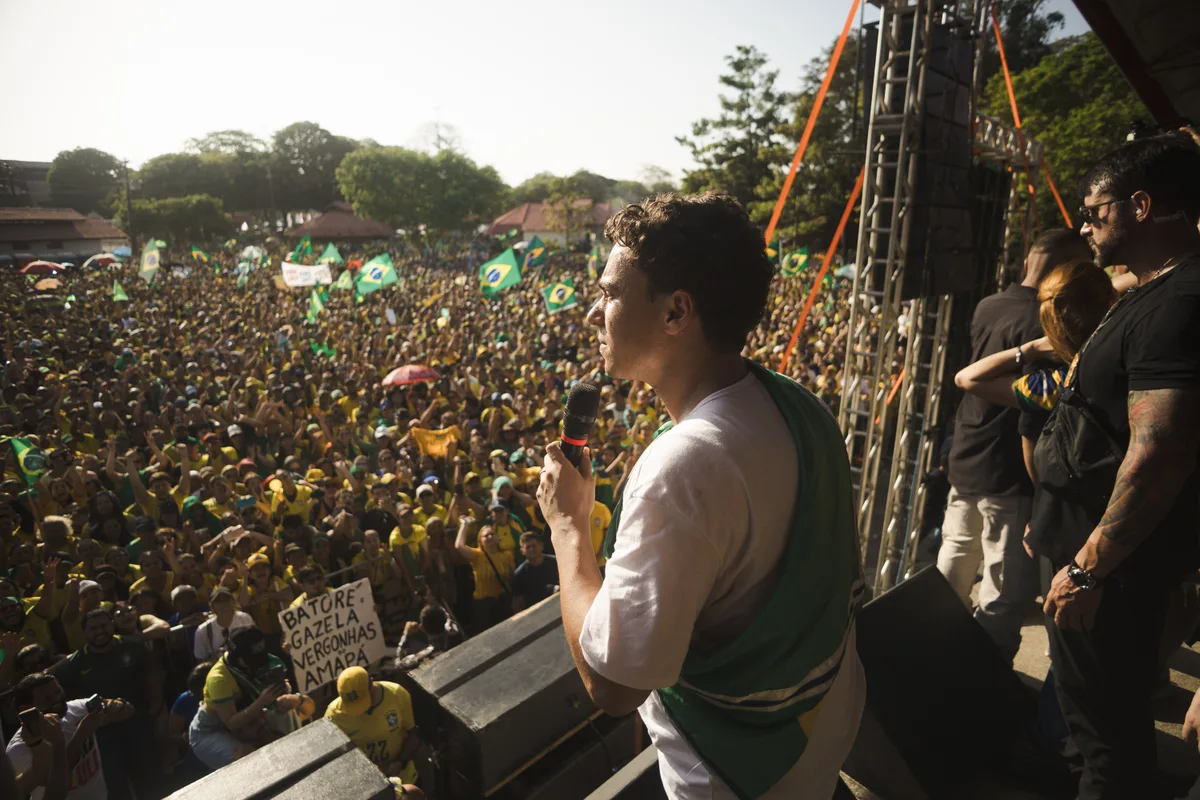 O tamanho do público do ato de Nikolas Ferreira contra Davi Alcolumbre no Amapá, segundo a USP