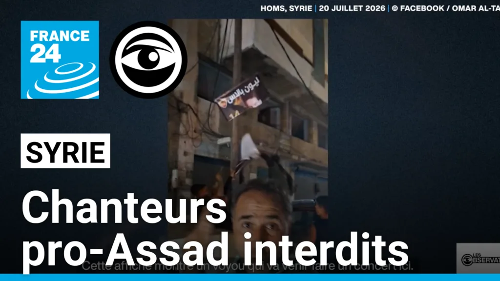 Des concerts de chanteurs pro-Assad annulés en Syrie