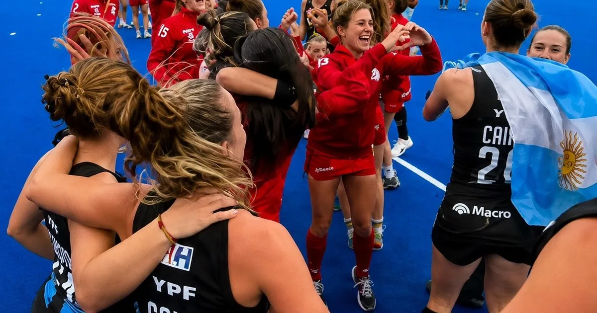 Video: las jugadoras de Bélgica festejaron el título con Las Leonas tras su polémica derrota ante Países Bajos