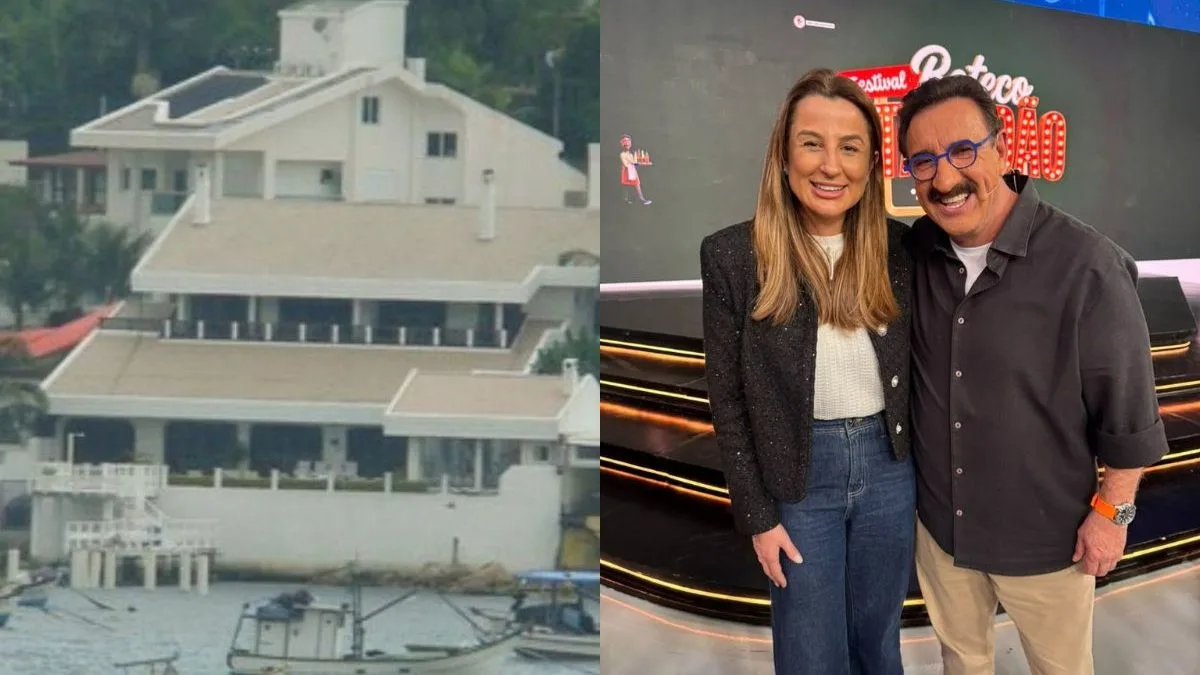 Dono de mansão com cais exclusivo e apartamento de luxo em praia ‘supervalorizada’ de SC, Ratinho se encontra com a prefeita de Balneário Camboriú