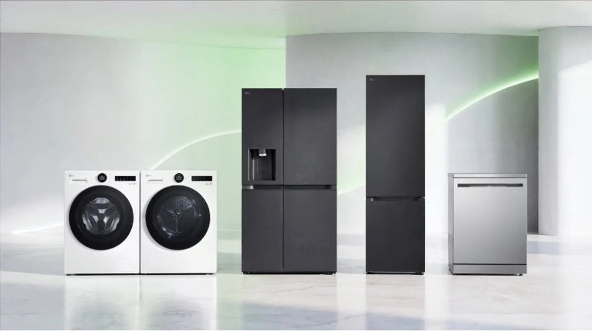 LG lleva las tecnologías eficientes de sus electrodomésticos insignia a modelos más asequibles para promover su adopción