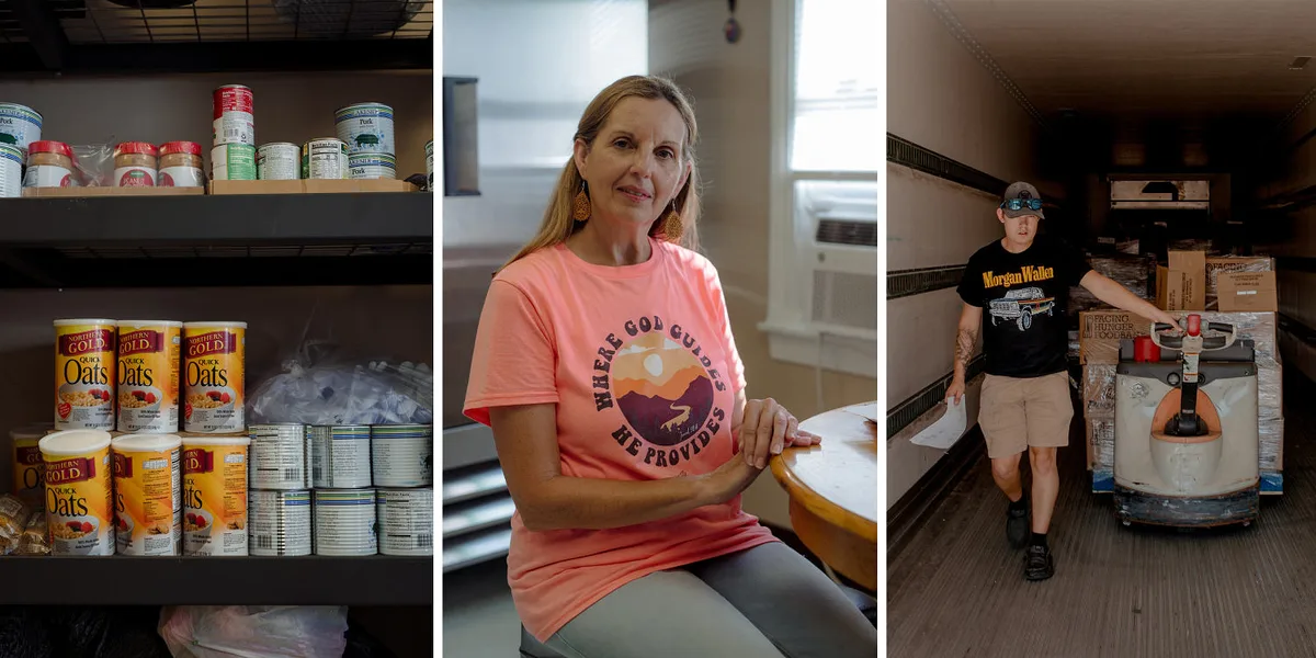 Hunger grips a rural community hit by Trump’s cuts