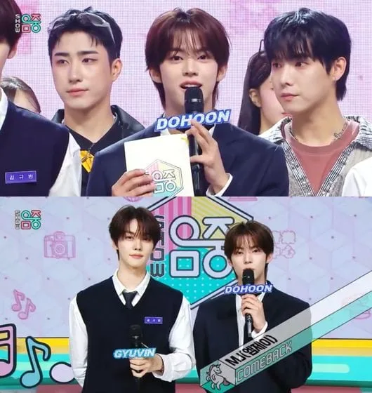 TWS 도훈, 1년 5개월 만에 '음악중심' 하차.."매주 42 만나 행복"