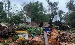 Novo ciclone ameaça Sul do Brasil com chuva intensa, granizo e ventos de até 100 km/h
