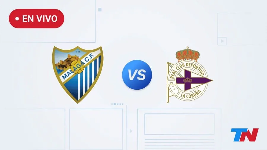 Málaga vs Deportivo en vivo por la fecha 2 de La Liga de España: hora, dónde ver y formaciones