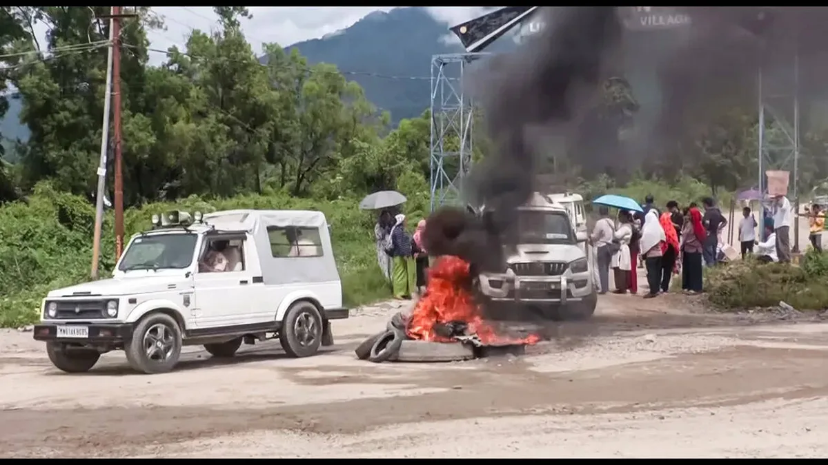 CRPF jawan injured in gunfight, houses burnt in Manipur’s Senapati district: Police