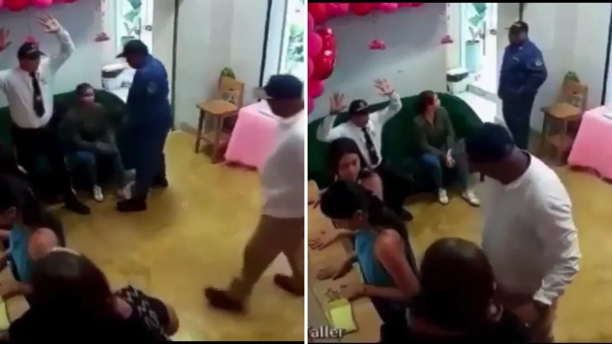 Con uniformes del Inpec y la UNP: en video quedó el impresionante asalto a una joyería en Montería