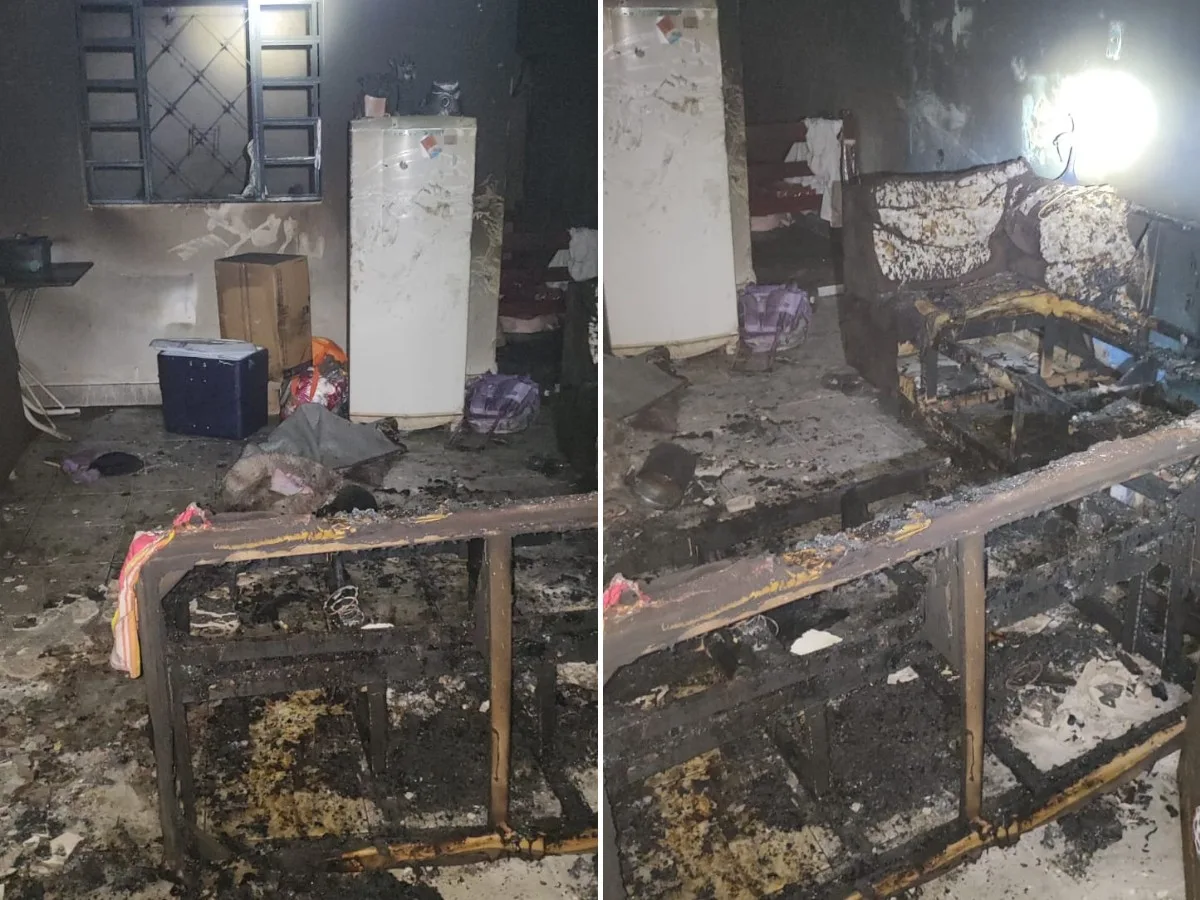 Mãe admite que deixou 3 crianças sozinhas em casa com vela acesa para ir a forró; menina se feriu em incêndio