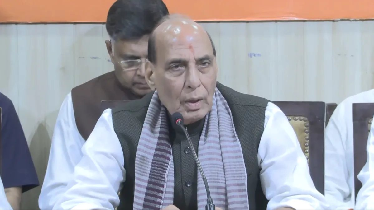 Congress, allies seeking Bangladesh-like regime change: Rajnath