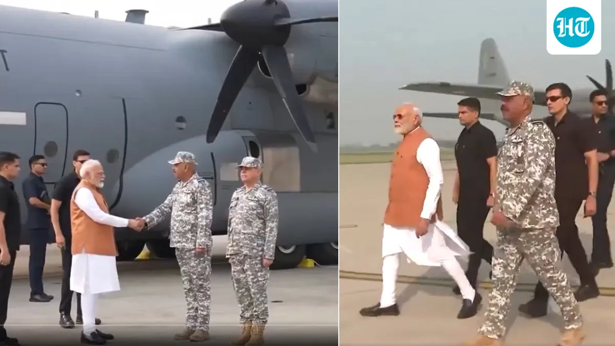 Ram Temple CEO Jeetendra Mishra's old video with PM Modi at Adampur air base goes viral